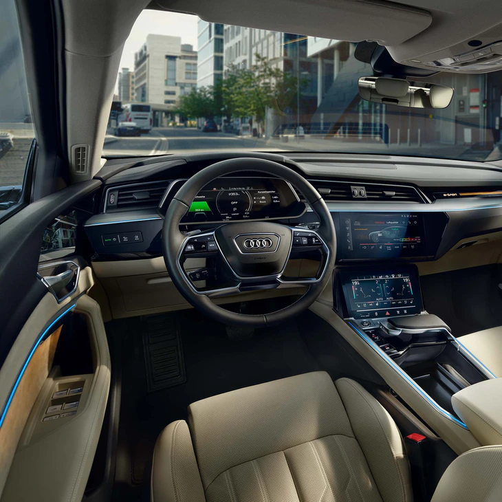 Audi etron interior